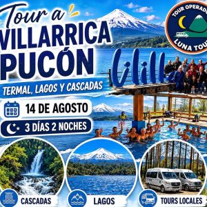 VILLARRICA / PUCÓN LAGOS Y CASCADAS