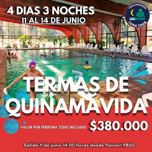 TOUR DE TERMAS DE 3 DÍAS 2 NOCHES