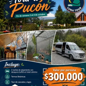 VILLARRICA / PUCÓN LAGOS Y CASCADAS